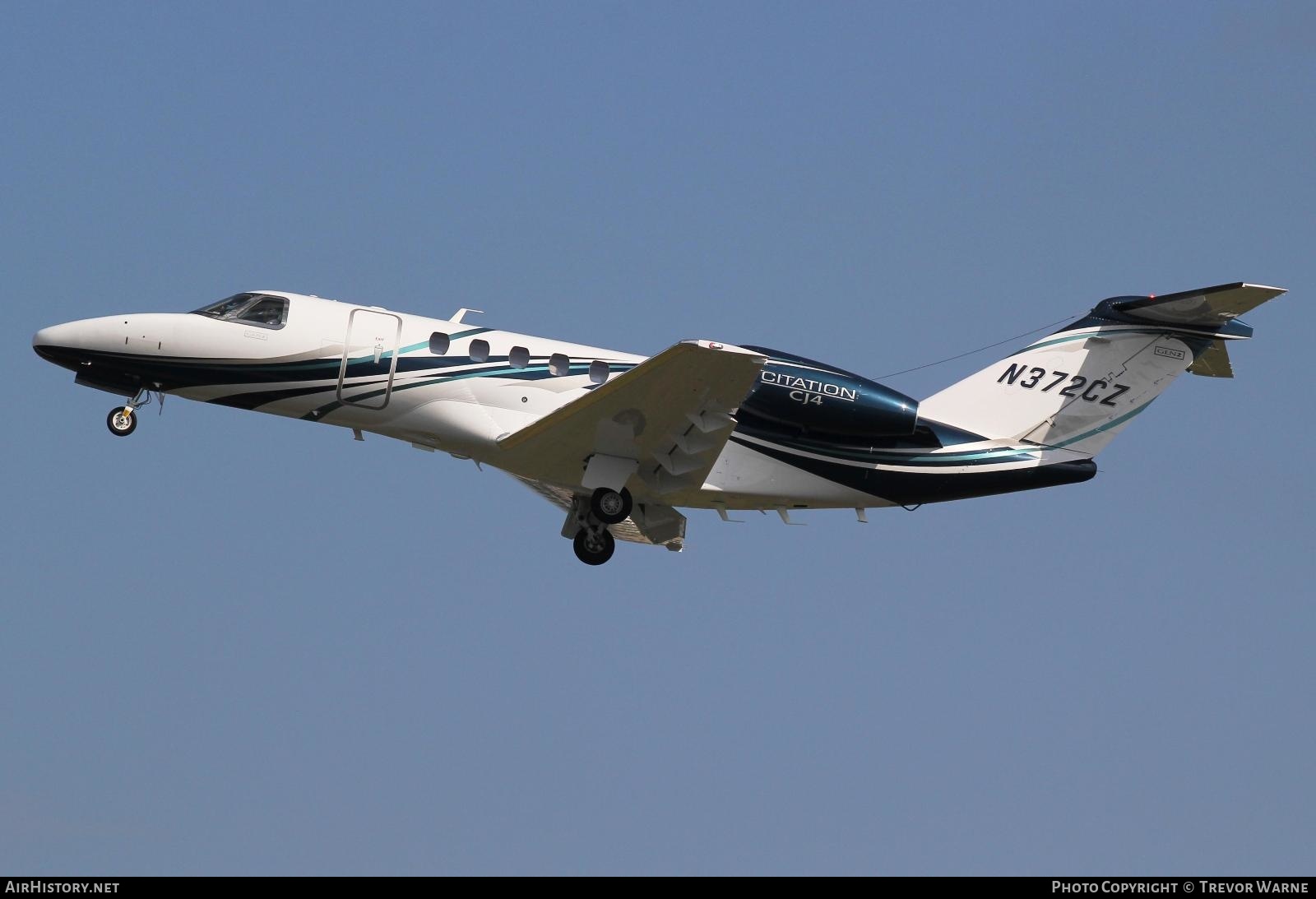 Aircraft Photo of N372CZ | Cessna 525C CitationJet CJ4 | AirHistory.net #462217