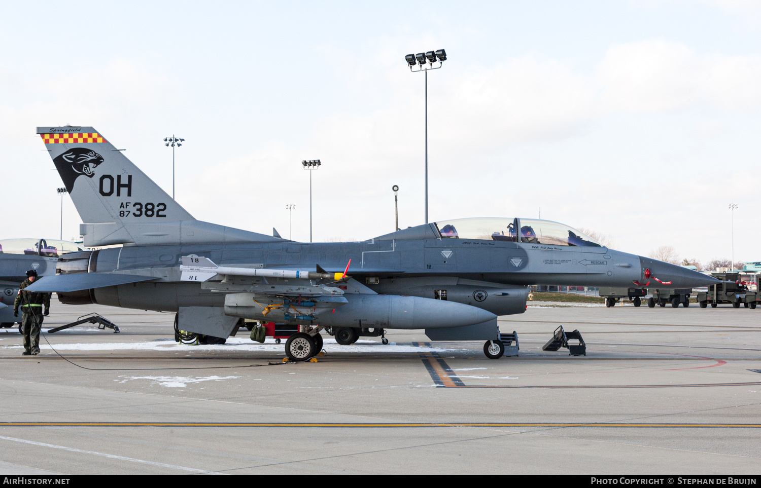 Aircraft Photo of 87-0382 / AF87-382 | Lockheed Martin F-16D Fighting Falcon | USA - Air Force | AirHistory.net #462222