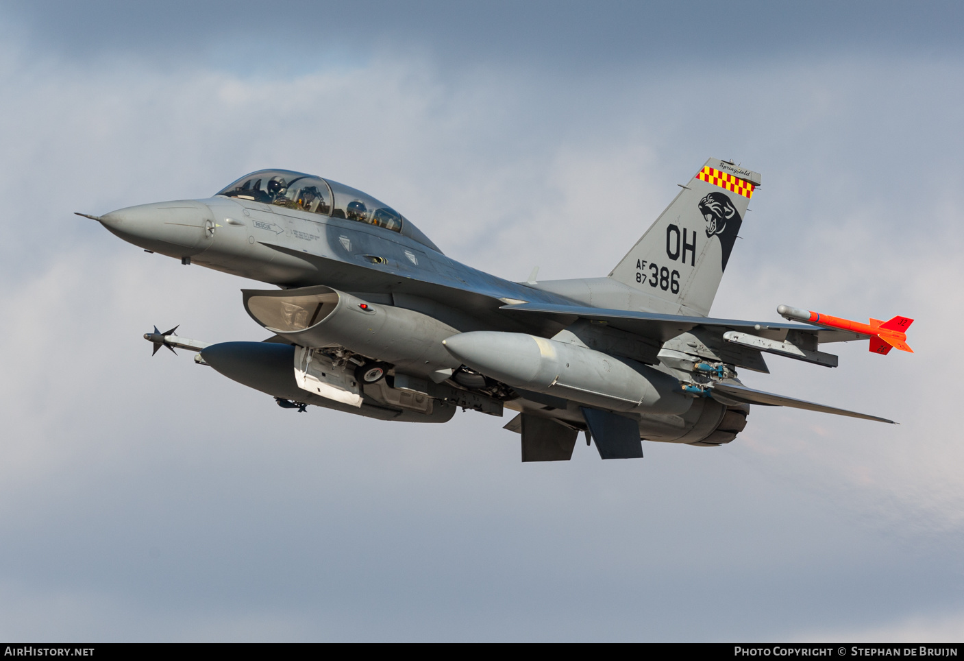 Aircraft Photo of 87-0386 / AF87-386 | Lockheed Martin F-16D Fighting Falcon | USA - Air Force | AirHistory.net #462228