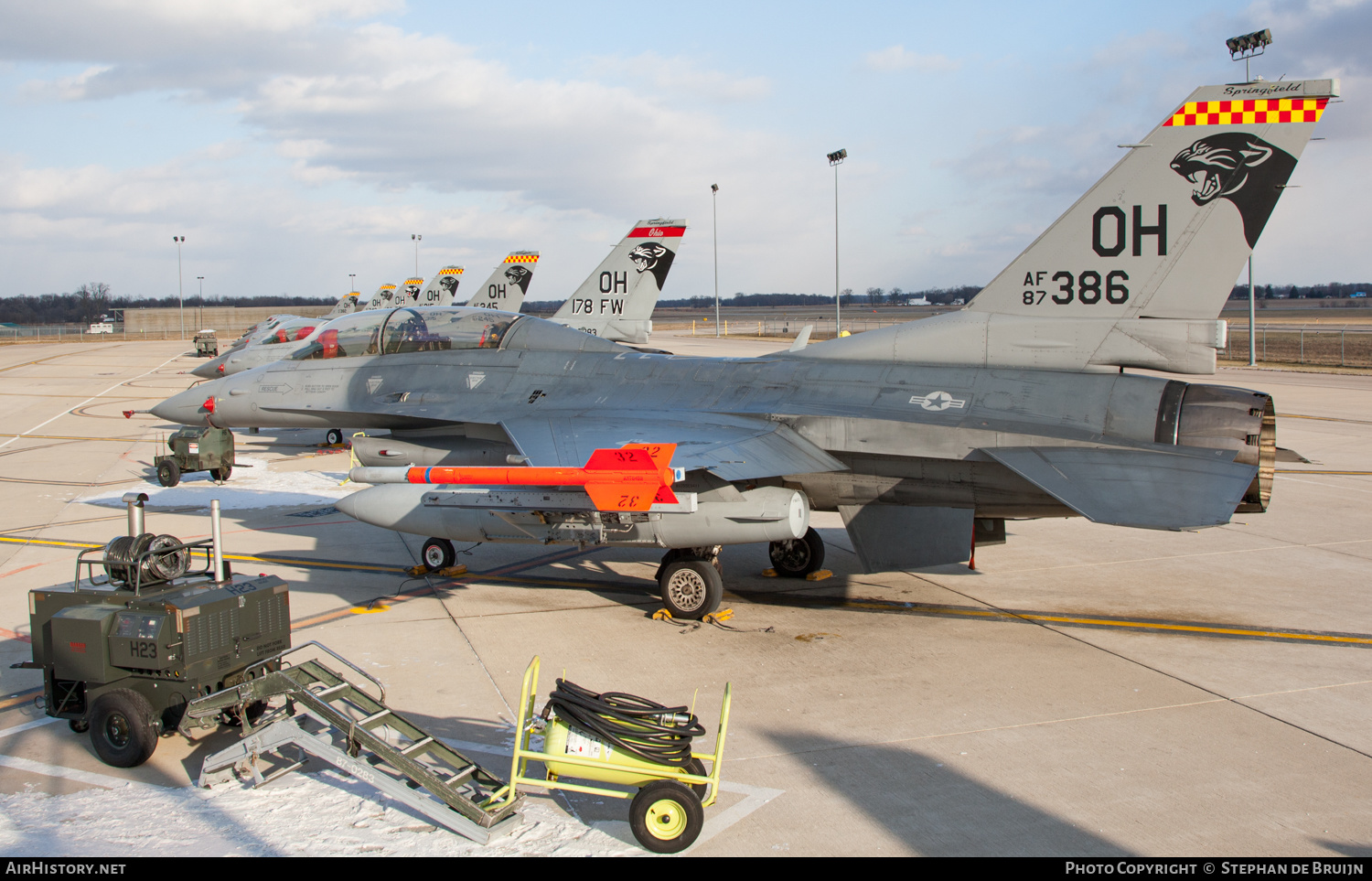 Aircraft Photo of 87-0386 / AF87-386 | Lockheed Martin F-16D Fighting Falcon | USA - Air Force | AirHistory.net #462241