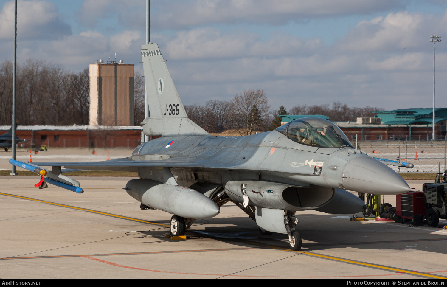 Aircraft Photo of J-366 | General Dynamics F-16AM Fighting Falcon | Netherlands - Air Force | AirHistory.net #462243