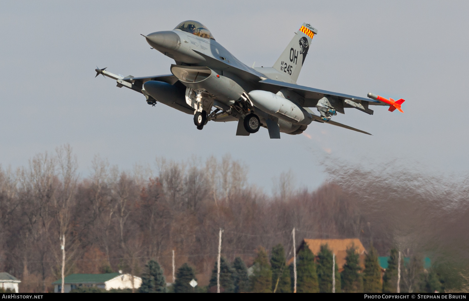 Aircraft Photo of 87-0245 / AF87-245 | Lockheed Martin F-16C Fighting Falcon | USA - Air Force | AirHistory.net #462246