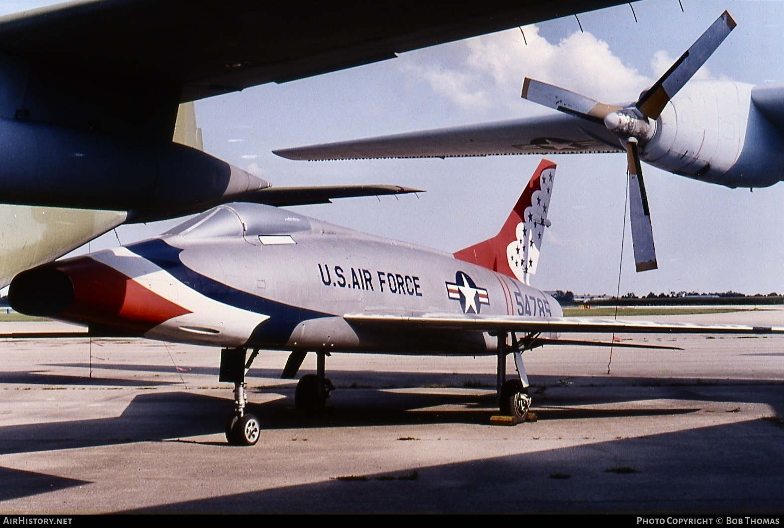 Aircraft Photo of 54-1785 / 54785 | North American GF-100C Super Sabre | USA - Air Force | AirHistory.net #462256