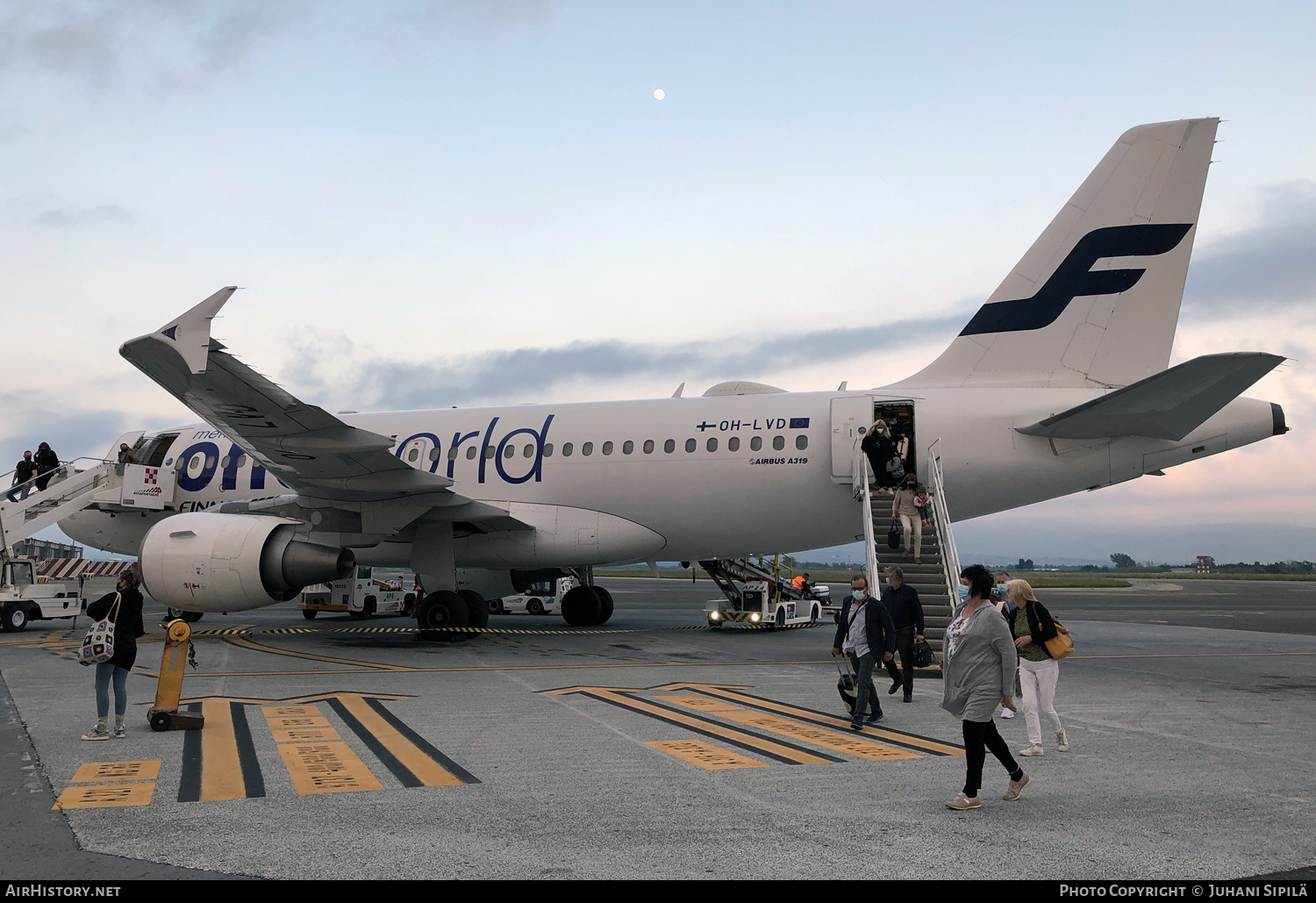 Aircraft Photo of OH-LVD | Airbus A319-112 | Finnair | AirHistory.net #462258