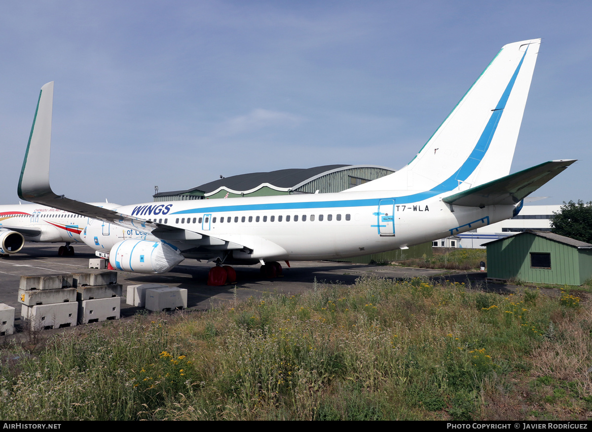 Aircraft Photo of T7-WLA | Boeing 737-7K5 | Wings of Lebanon | AirHistory.net #462270