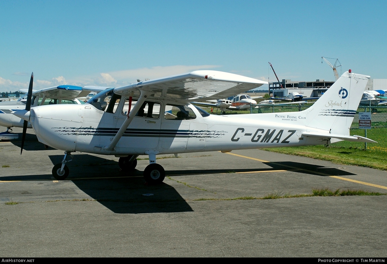 Aircraft Photo of C-GMAZ | Cessna 172R Skyhawk | Pacific Flying Club | AirHistory.net #462290