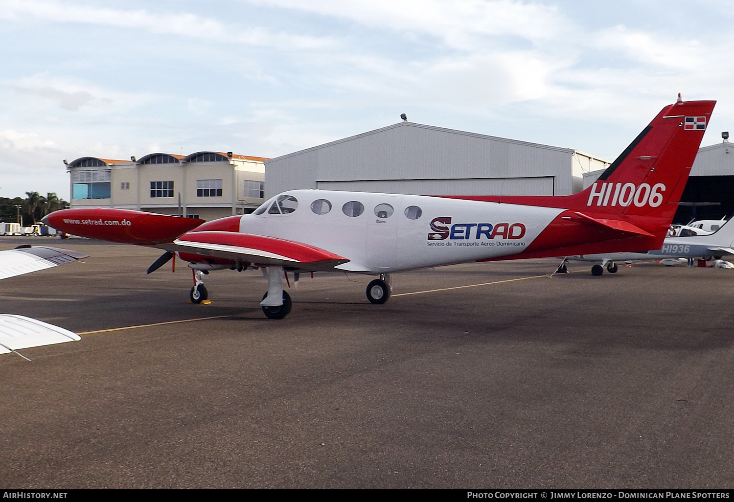 Aircraft Photo of HI1006 | Cessna 340A | SETRAD - Servicio de Transporte Aéreo Dominicano | AirHistory.net #462314