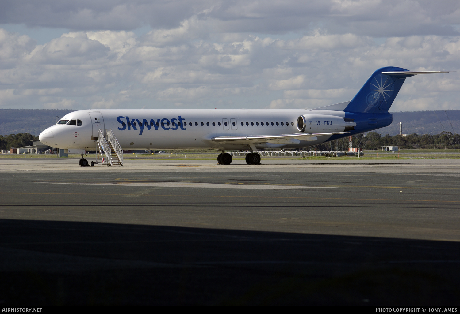 Aircraft Photo of VH-FNU | Fokker 100 (F28-0100) | Skywest Airlines | AirHistory.net #462324