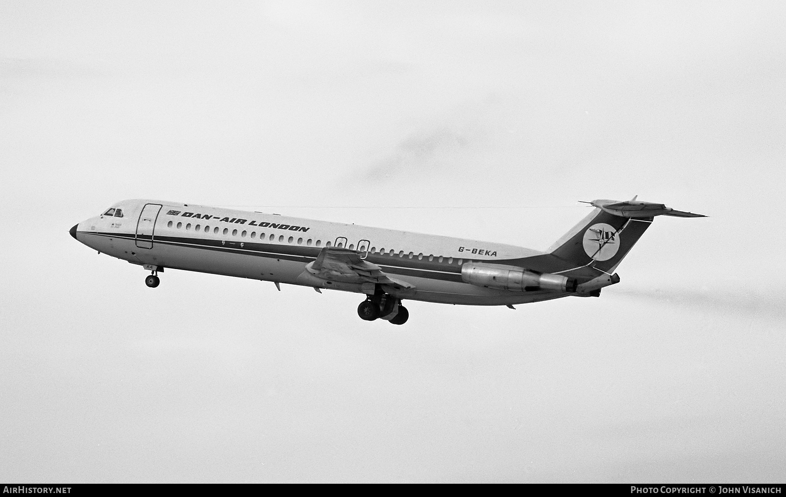Aircraft Photo of G-BEKA | BAC 111-520FN One-Eleven | Dan-Air London | AirHistory.net #462329