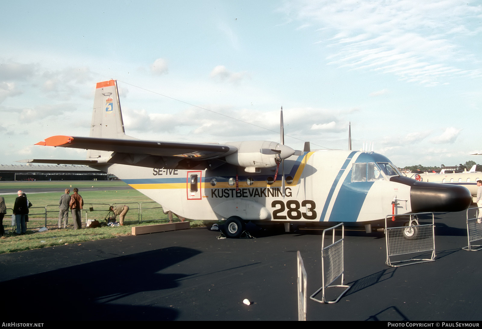 Aircraft Photo of SE-IVE | CASA C-212-200 Aviocar | Kustbevakning - Swedish Coastguard | AirHistory.net #462358