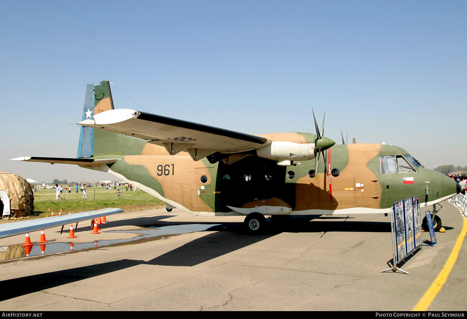 Aircraft Photo of 961 | CASA C-212-200 Aviocar | Chile - Air Force | AirHistory.net #462362
