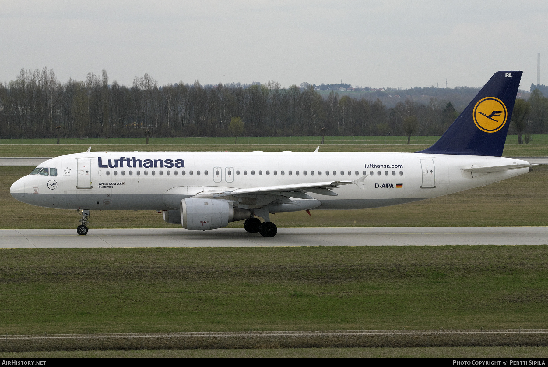 Aircraft Photo of D-AIPA | Airbus A320-211 | Lufthansa | AirHistory.net #462379