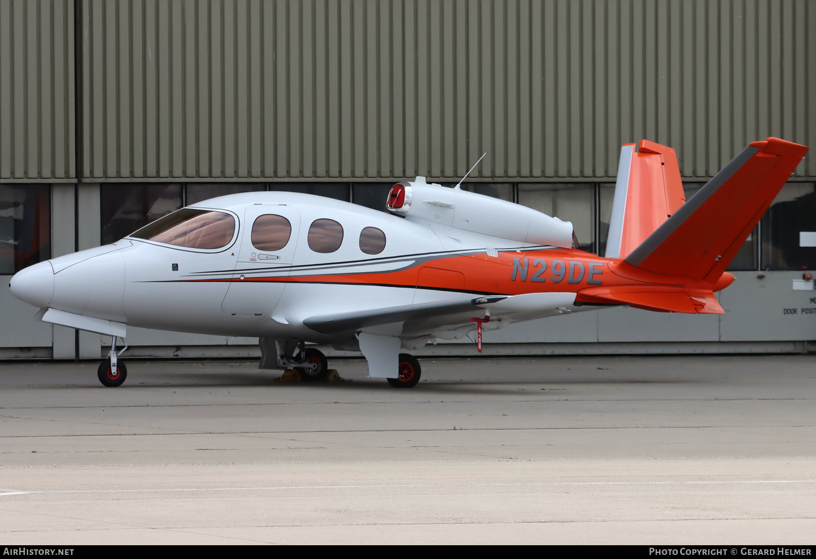Aircraft Photo of N29DE | Cirrus SF-50 Vision | AirHistory.net #462397