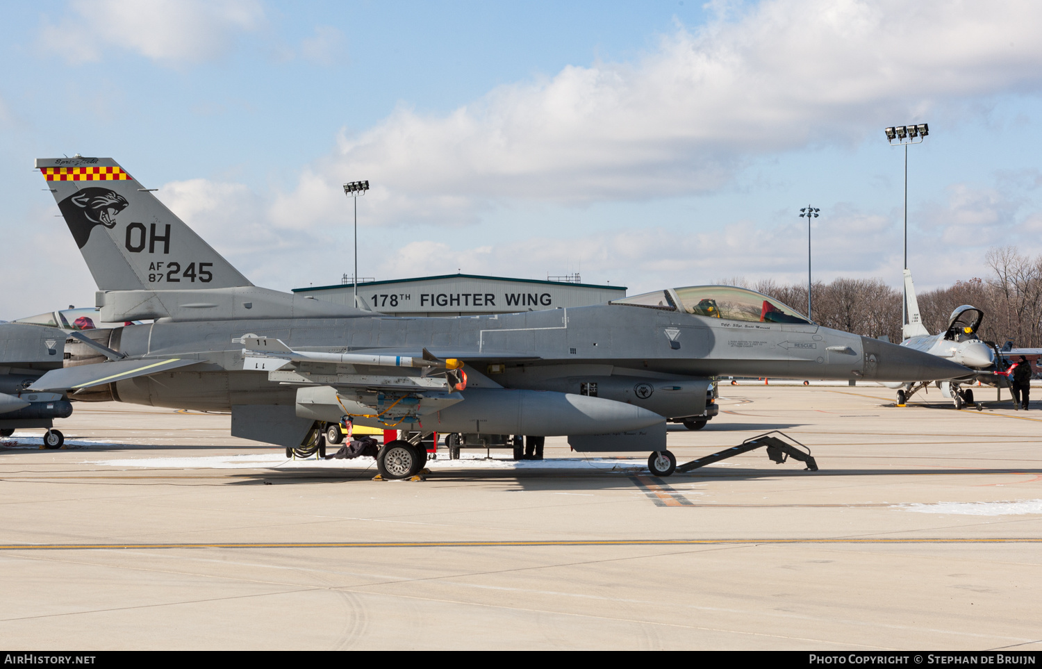 Aircraft Photo of 87-0245 / AF87-245 | Lockheed Martin F-16C Fighting Falcon | USA - Air Force | AirHistory.net #462418