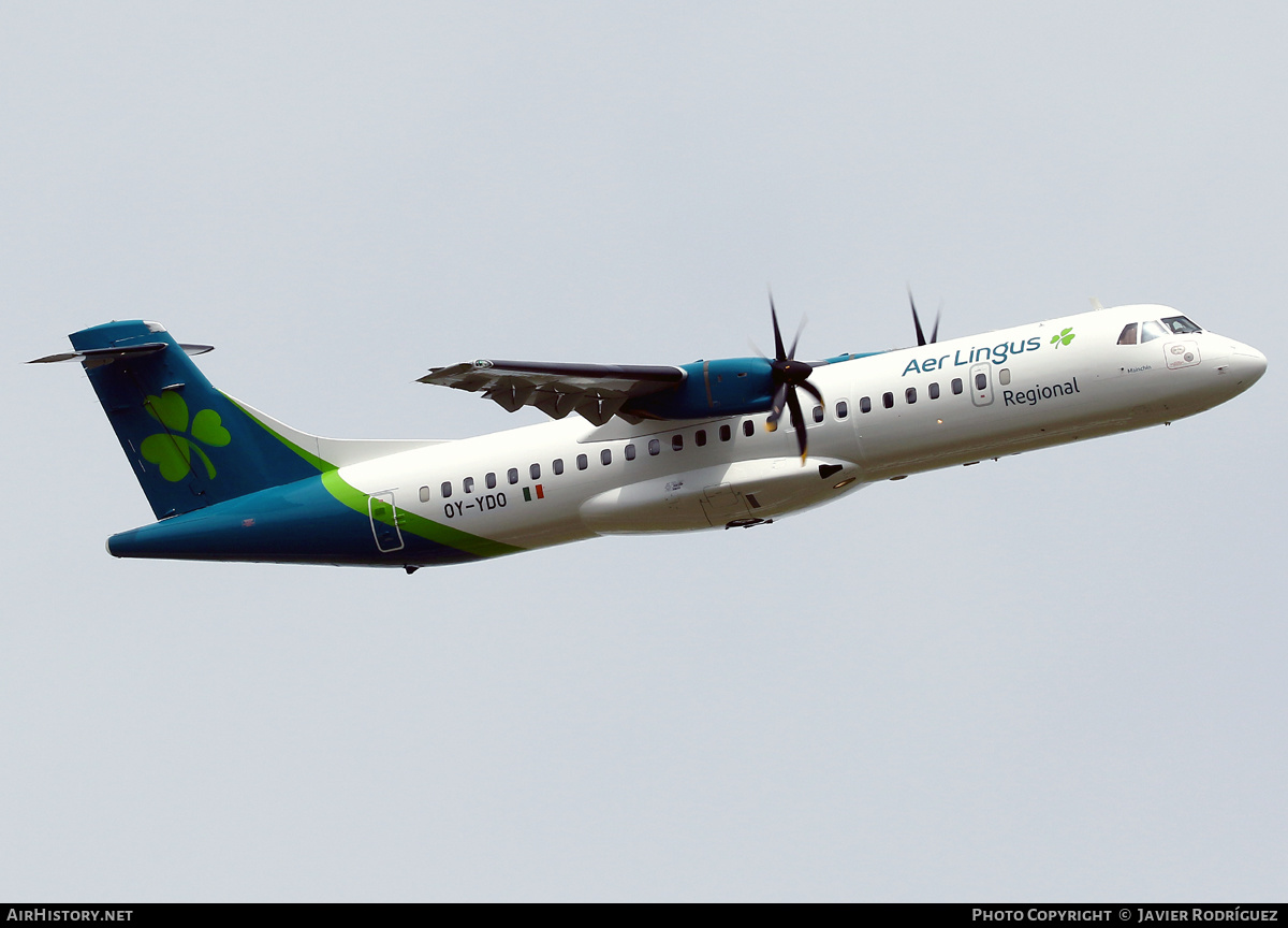 Aircraft Photo of OY-YDO | ATR ATR-72-600 (ATR-72-212A) | Aer Lingus Regional | AirHistory.net #462430