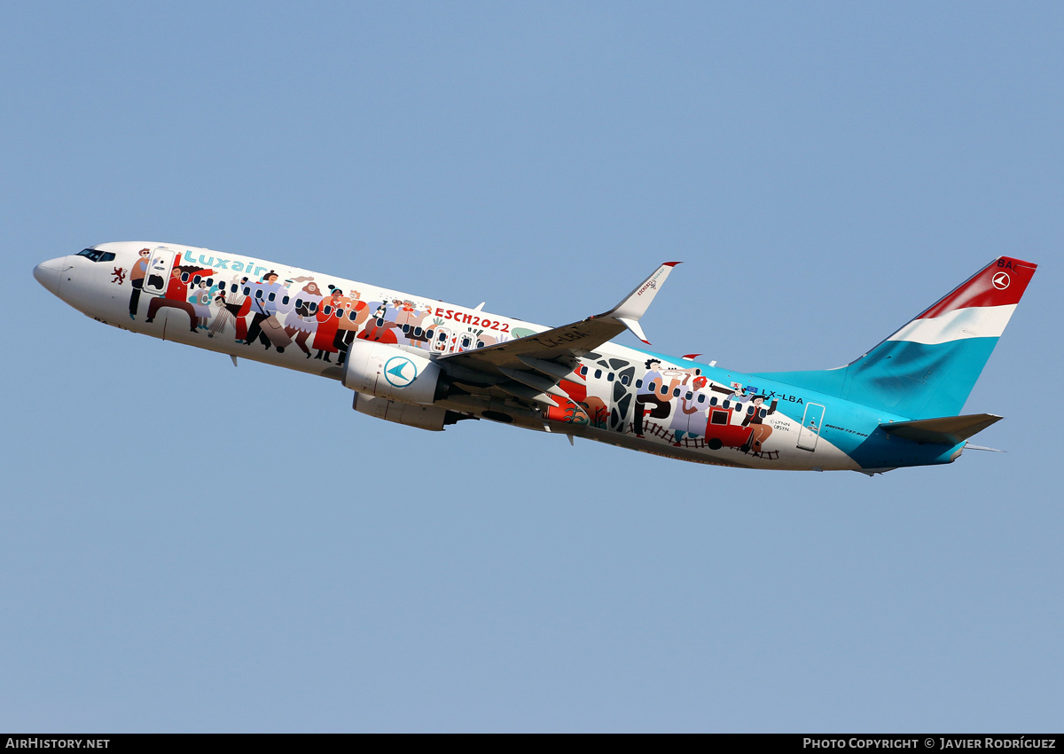 Aircraft Photo of LX-LBA | Boeing 737-8C9 | Luxair | AirHistory.net #462431