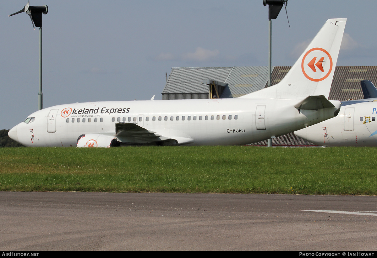 Aircraft Photo of G-PJPJ | Boeing 737-5H6 | Iceland Express | AirHistory.net #462452