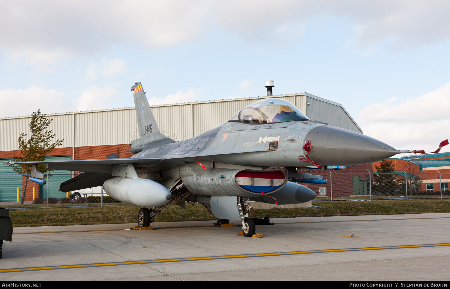 Aircraft Photo of J-145 | General Dynamics F-16AM Fighting Falcon | Netherlands - Air Force | AirHistory.net #462453
