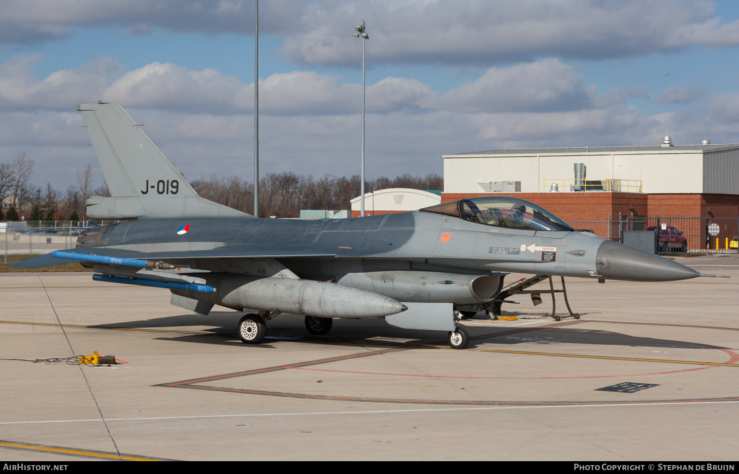 Aircraft Photo of J-019 | General Dynamics F-16A Fighting Falcon | Netherlands - Air Force | AirHistory.net #462454