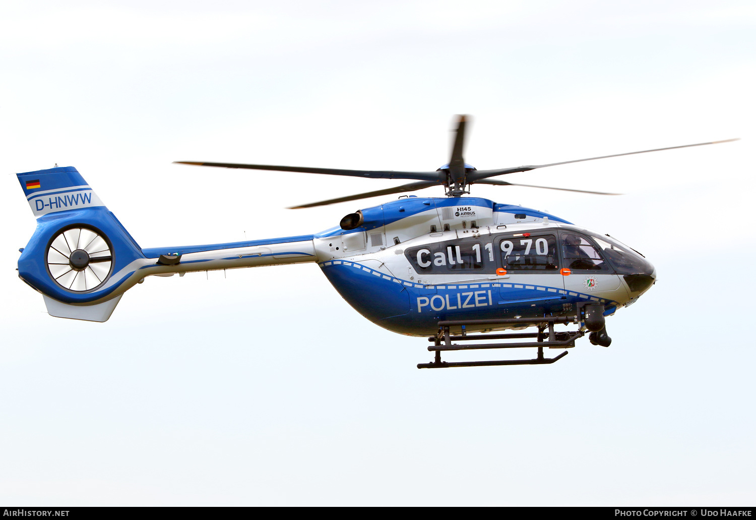 Aircraft Photo of D-HNWW | Airbus Helicopters H-145 (BK-117D-2) | Polizei Nordrhein-Westfalen | AirHistory.net #462468