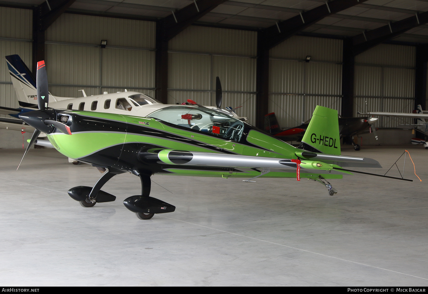 Aircraft Photo of G-HEDL | Extra EA-300LC | AirHistory.net #462481