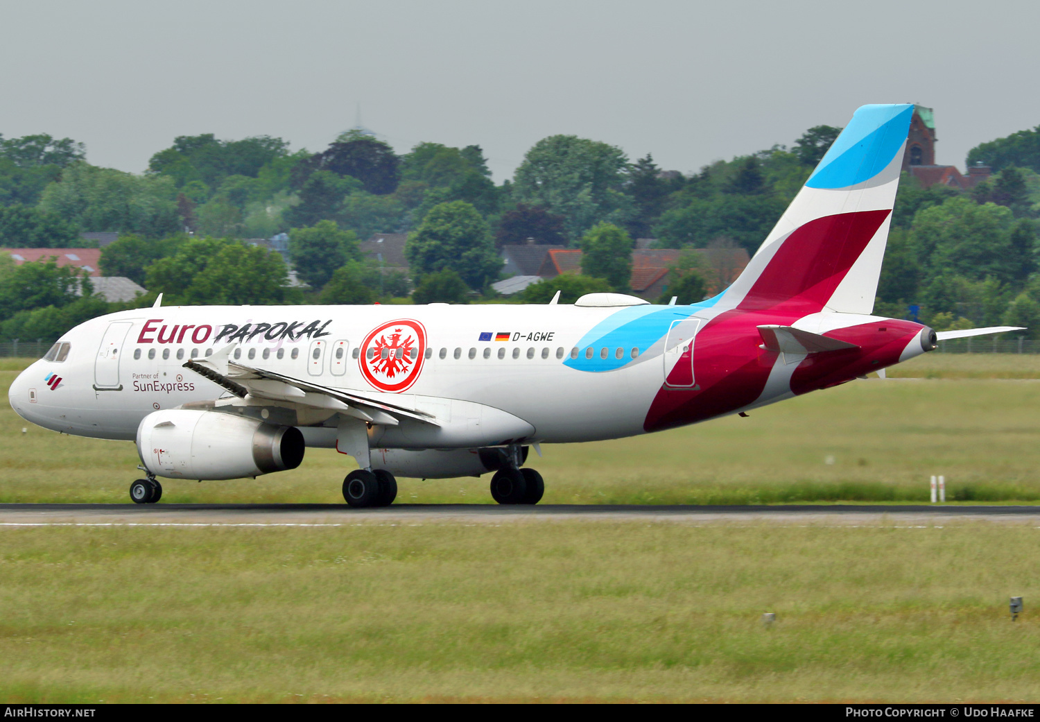 Aircraft Photo of D-AGWE | Airbus A319-132 | Eurowings | AirHistory.net #462483
