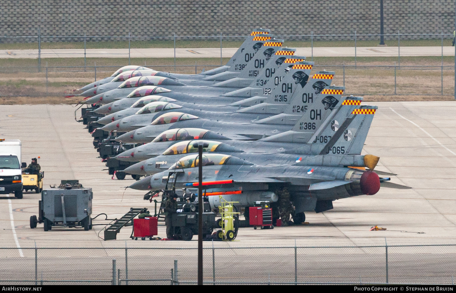 Aircraft Photo of J-065 | General Dynamics F-16BM Fighting Falcon | Netherlands - Air Force | AirHistory.net #462489