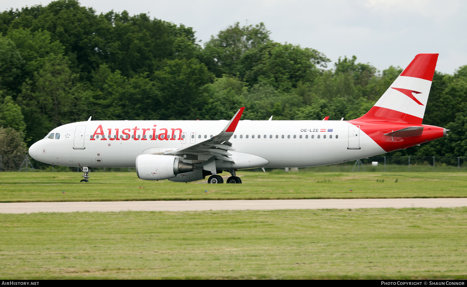 Aircraft Photo of OE-LZE | Airbus A320-214 | Austrian Airlines | AirHistory.net #462491