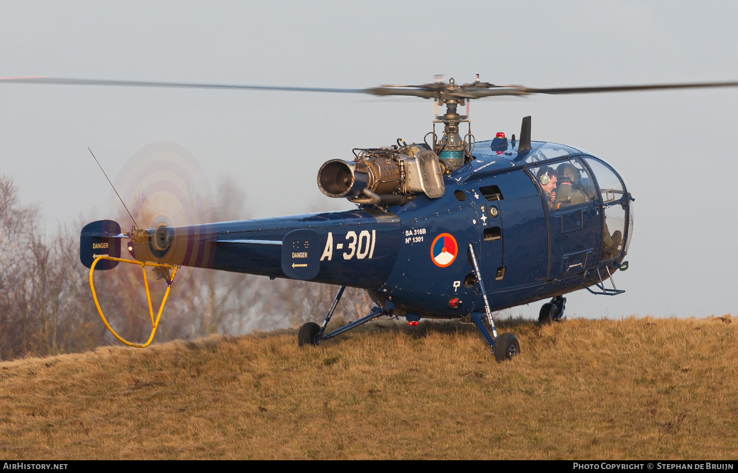 Aircraft Photo of A-301 | Sud SA-316B Alouette III | Netherlands - Air Force | AirHistory.net #462509