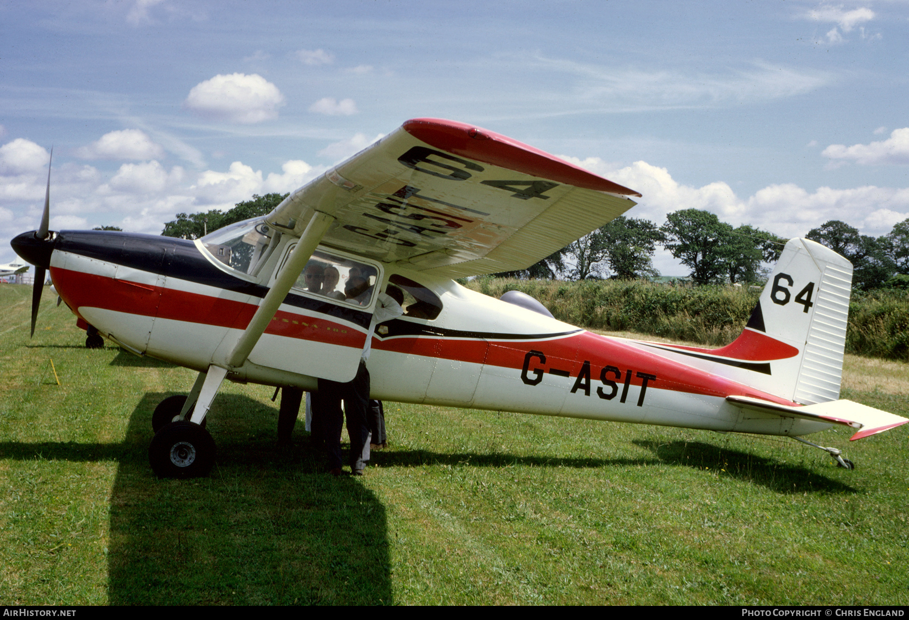 Aircraft Photo of G-ASIT | Cessna 180 | AirHistory.net #462511