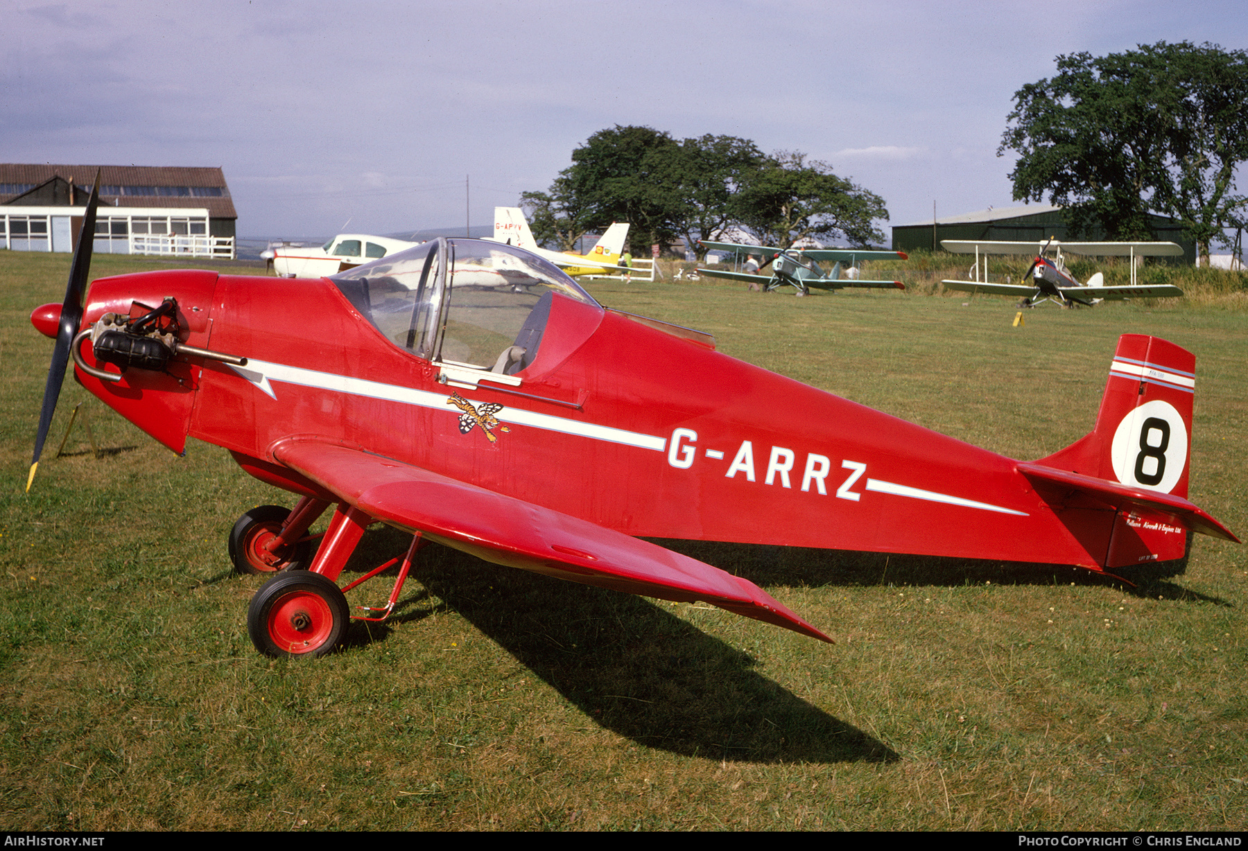 Aircraft Photo of G-ARRZ | Druine D-31 Turbulent | AirHistory.net #462524