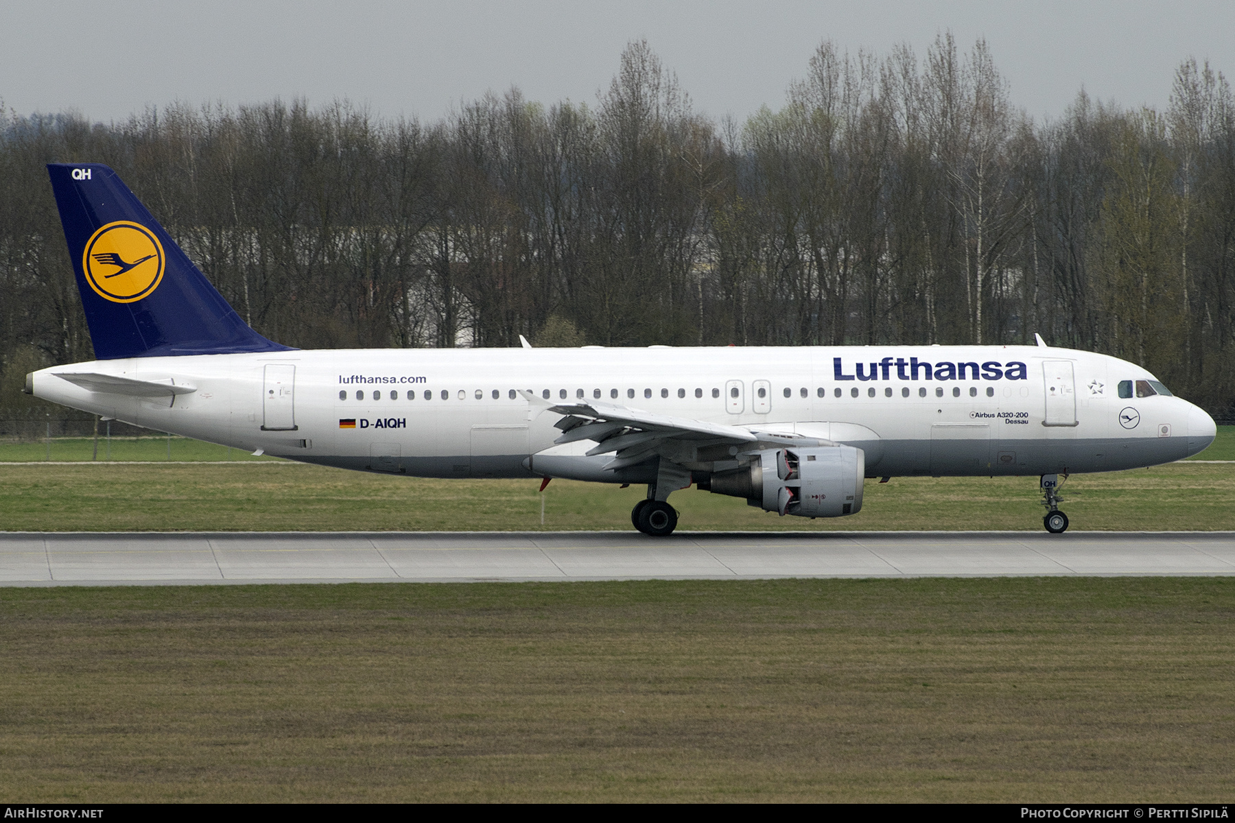 Aircraft Photo of D-AIQH | Airbus A320-211 | Lufthansa | AirHistory.net #462525