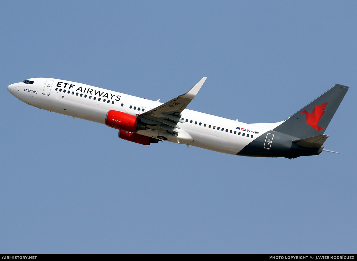 Aircraft Photo of 9A-ABC | Boeing 737-8Q8 | ETF Airways | AirHistory.net #462534