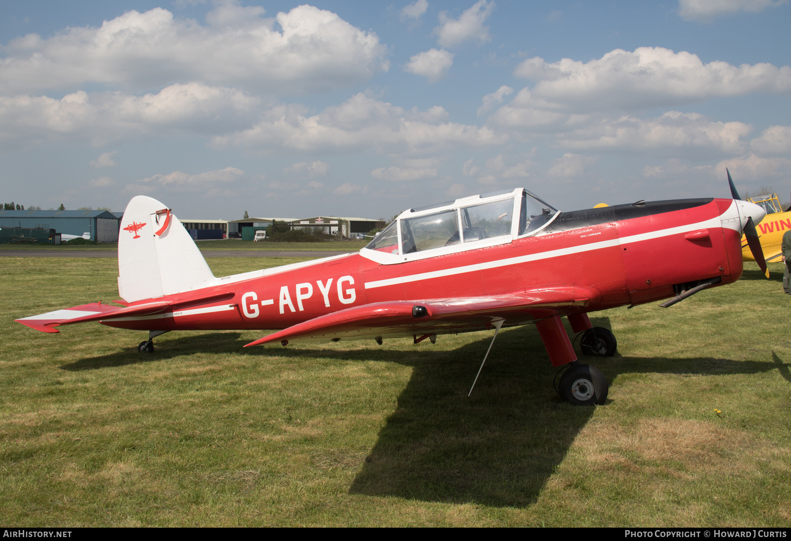 Aircraft Photo of G-APYG | De Havilland DHC-1 Chipmunk Mk22 | AirHistory.net #462539