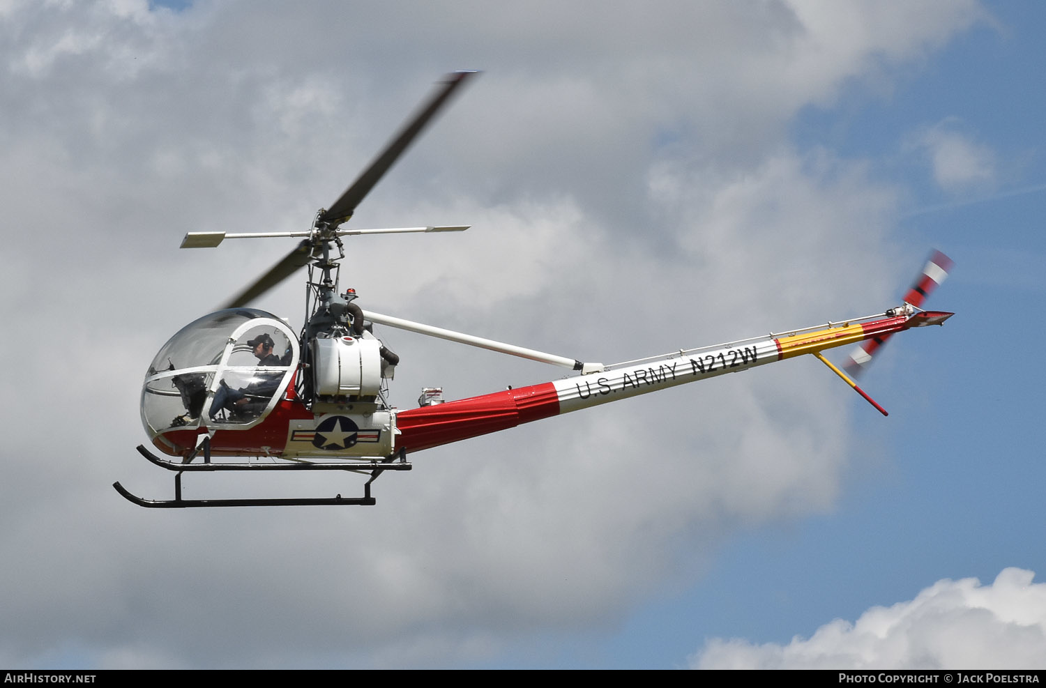 Aircraft Photo of N212W | Hiller H-23A (UH12A) | USA - Army | AirHistory.net #462560