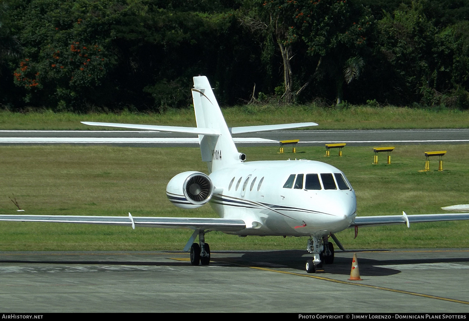 Aircraft Photo of HI1014 | Dassault Falcon 200 (20H) | AirHistory.net #462562