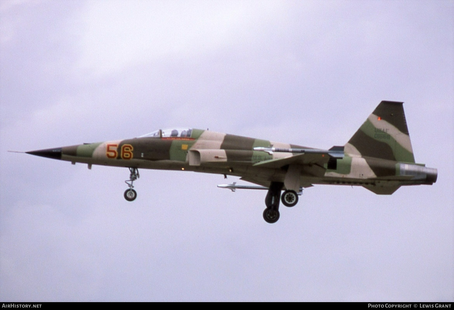 Aircraft Photo of 74-1556 / 01556 | Northrop F-5E Tiger II | USA - Air Force | AirHistory.net #462566