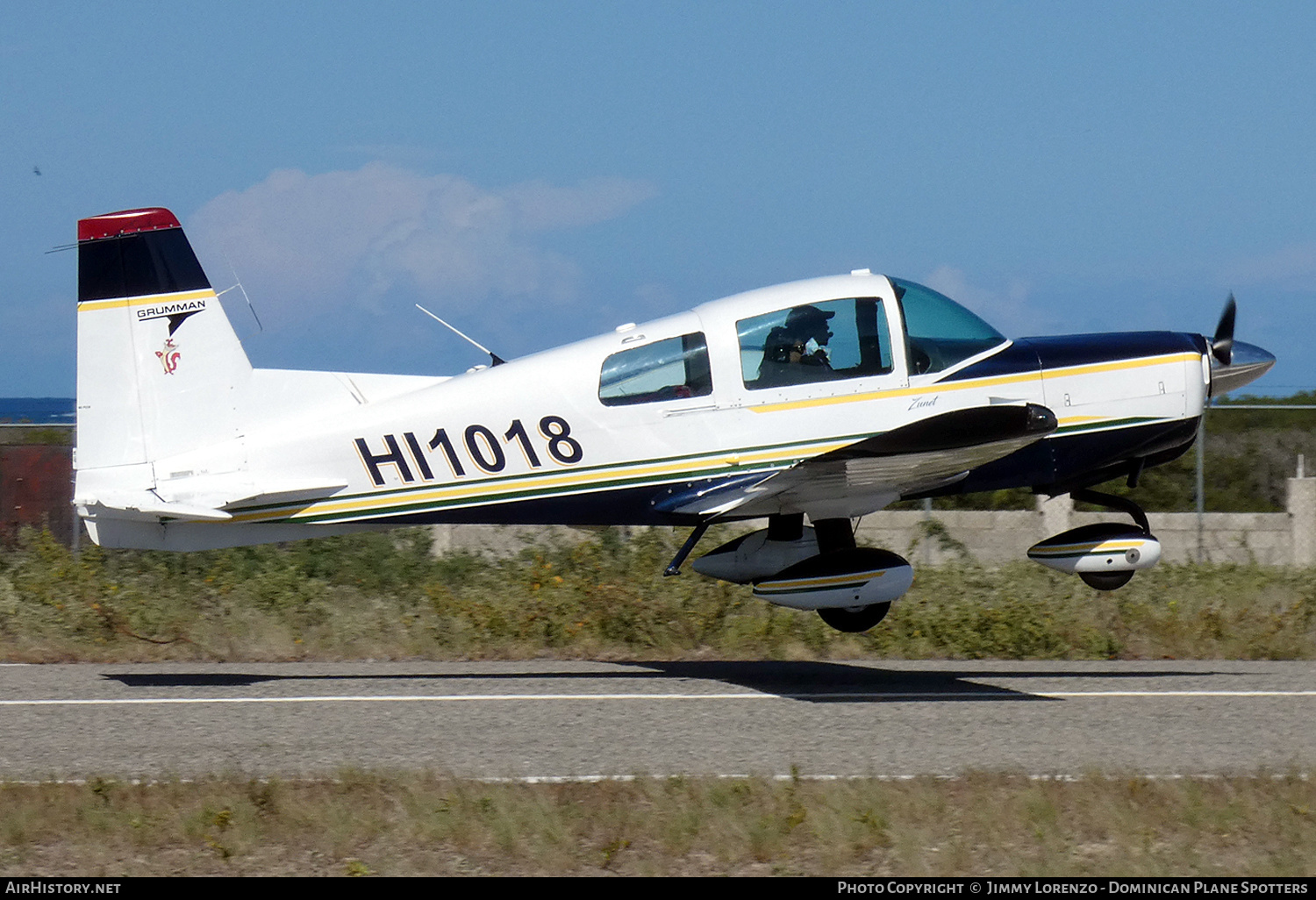 Aircraft Photo of HI1018 | Grumman American AA-5 Traveler | AirHistory.net #462579