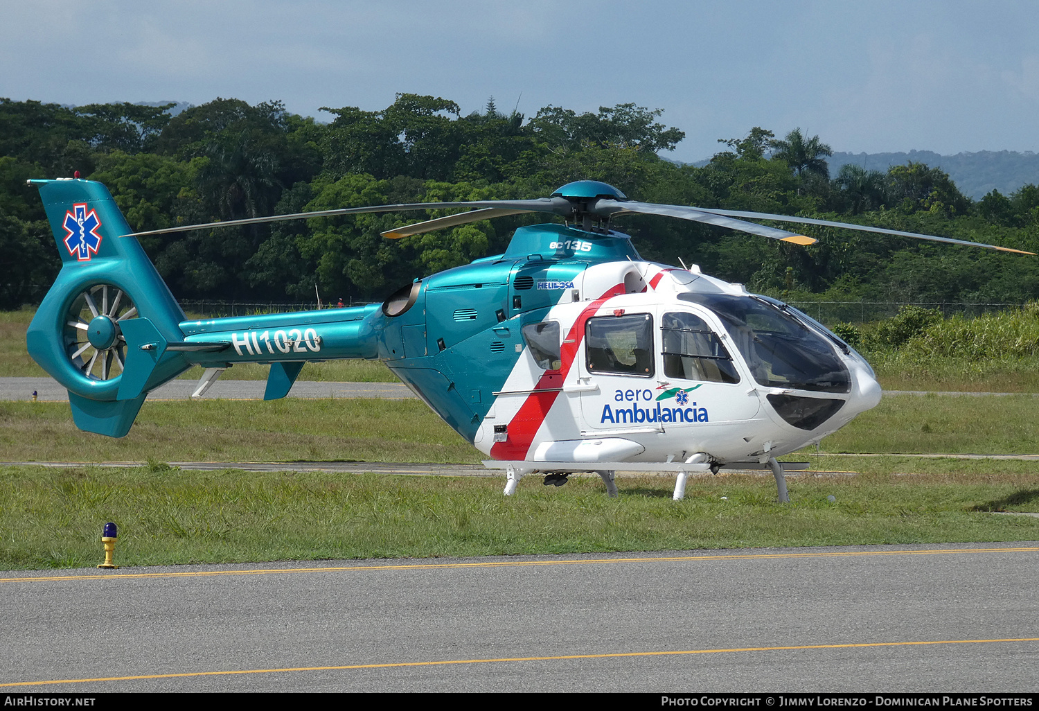 Aircraft Photo of HI1020 | Eurocopter EC-135P-2 | Helidosa | AirHistory.net #462614