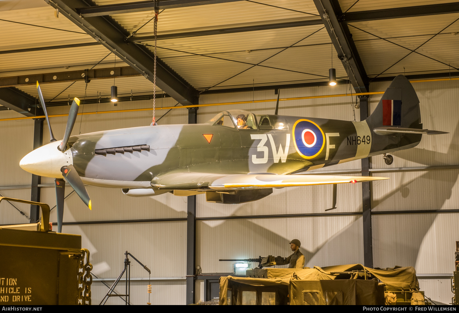 Aircraft Photo of NH649 | Supermarine 394 Spitfire FR18E | UK - Air Force | AirHistory.net #462621