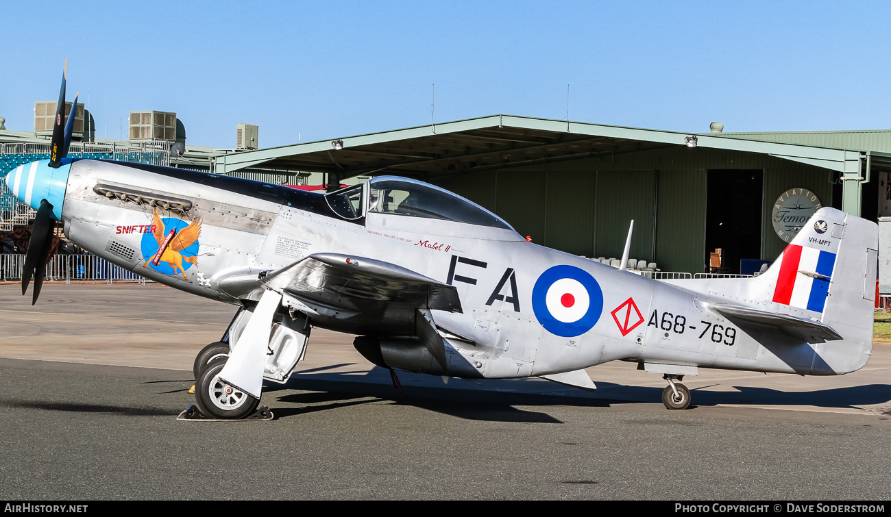 Aircraft Photo of VH-MFT / A68-769 | Commonwealth CA-18 Mustang 21 (P-51D) | Australia - Air Force | AirHistory.net #462625