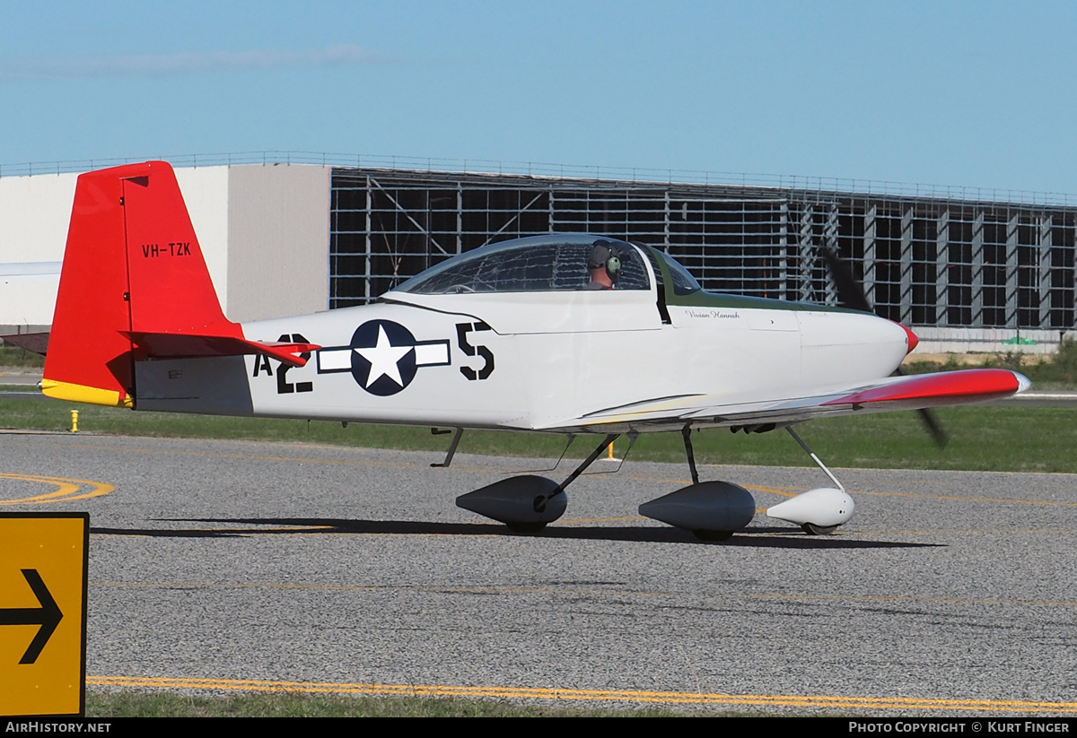 Aircraft Photo of VH-TZK | Van's RV-8A | USA - Air Force | AirHistory.net #462635