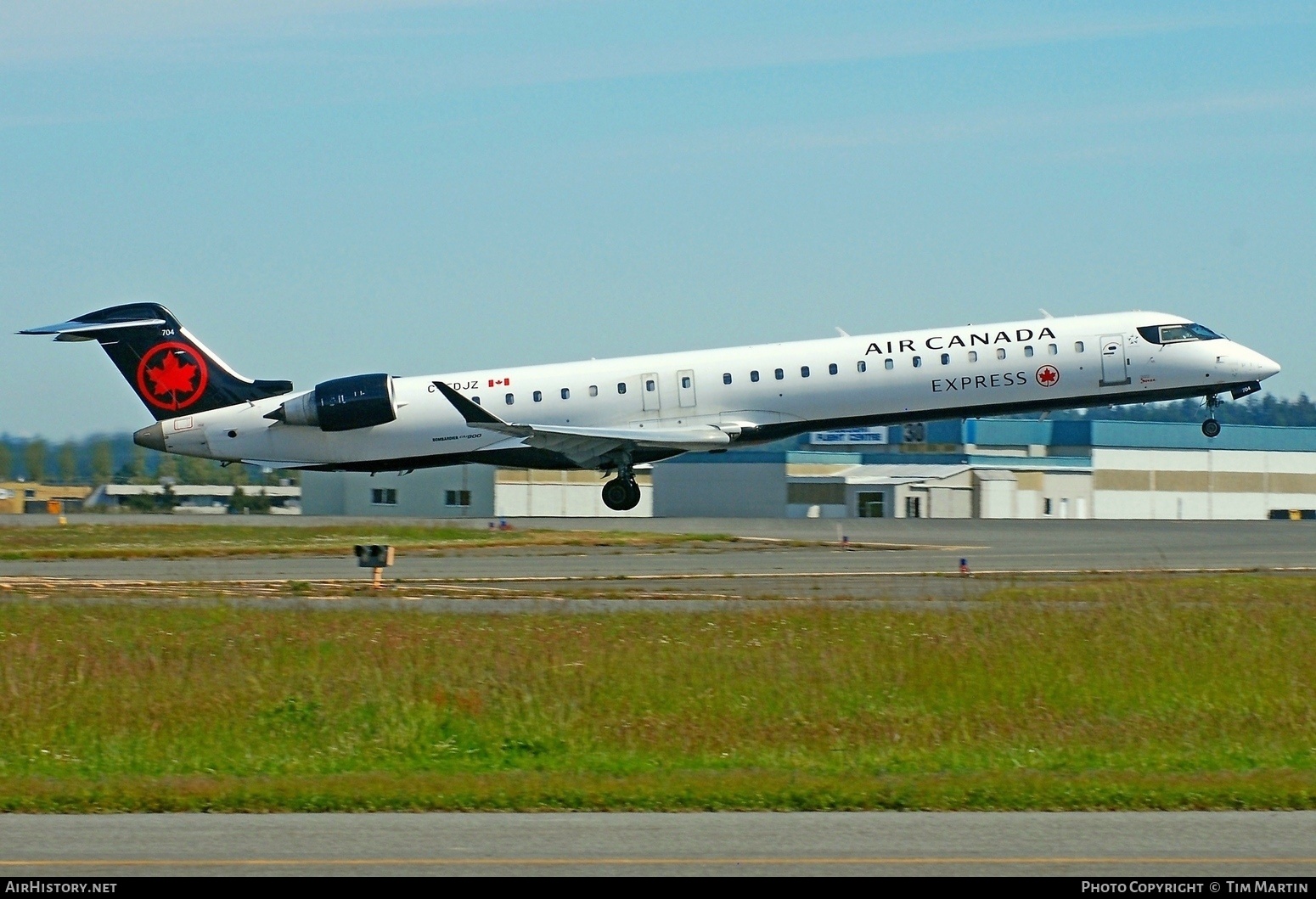 Aircraft Photo of C-FDJZ | Bombardier CRJ-900 (CL-600-2D24) | Air Canada Express | AirHistory.net #462637