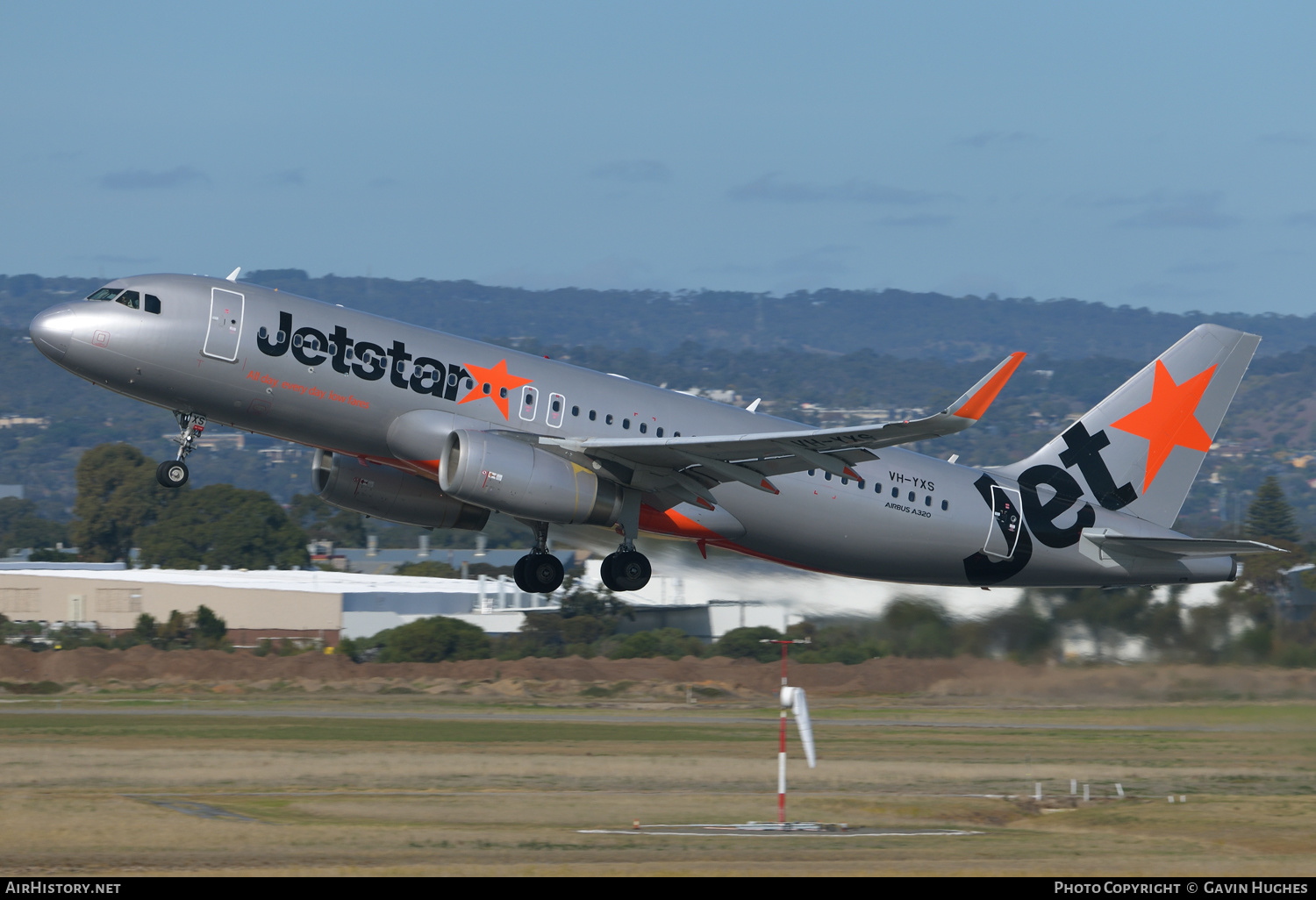 Aircraft Photo of VH-YXS | Airbus A320-232 | Jetstar Airways | AirHistory.net #462666