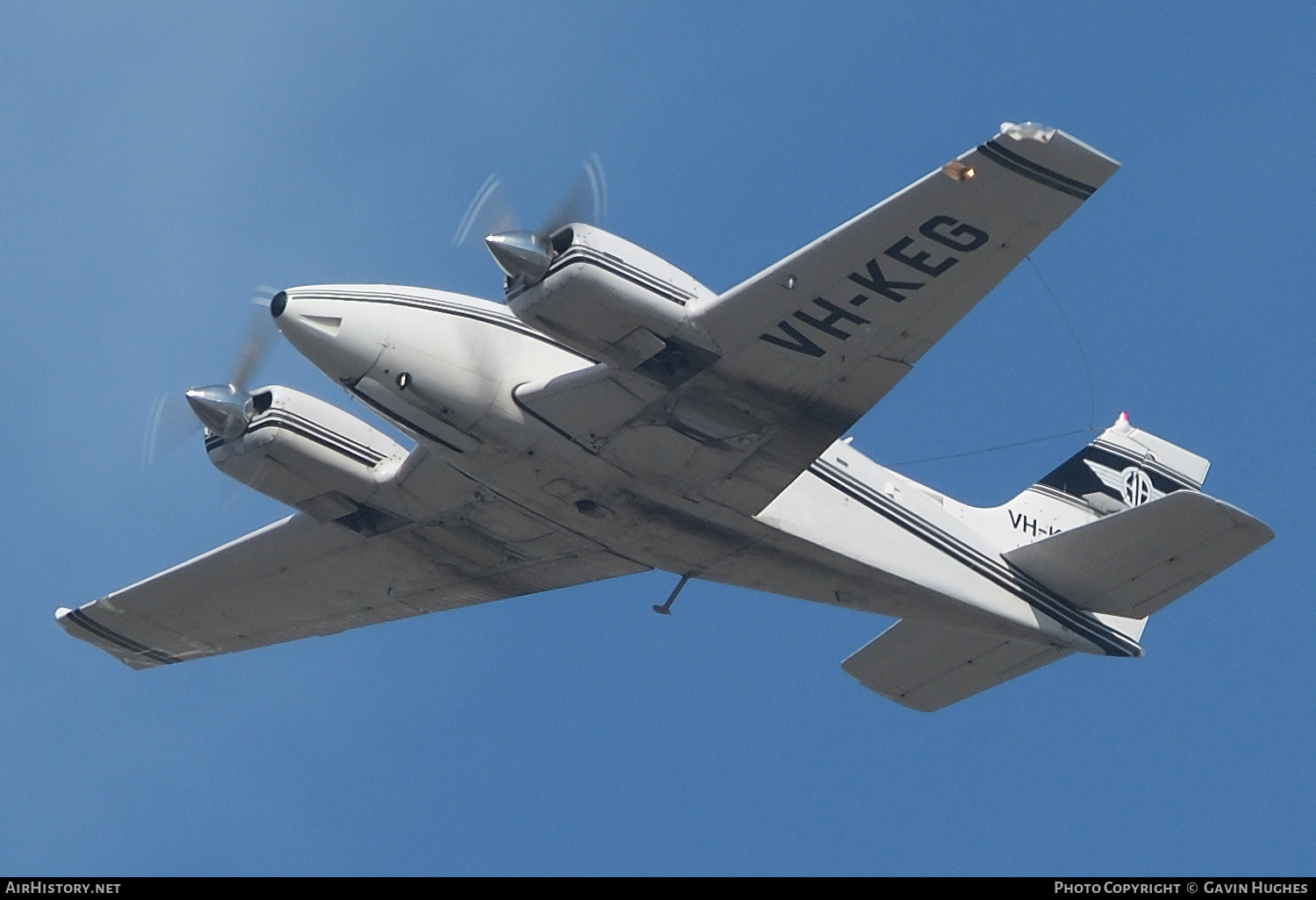 Aircraft Photo of VH-KEG | Beech B55 Baron (95-B55) | Hartwig Air | AirHistory.net #462672