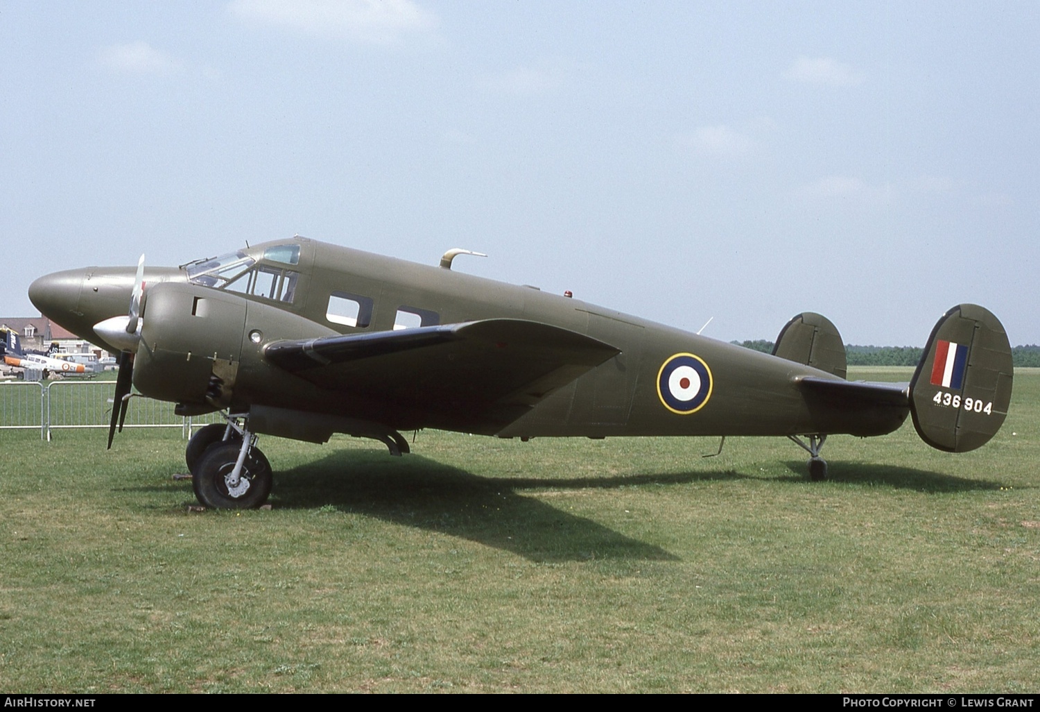 Aircraft Photo of F-AZEJ / 436904 | Beech E18S | UK - Air Force | AirHistory.net #462680