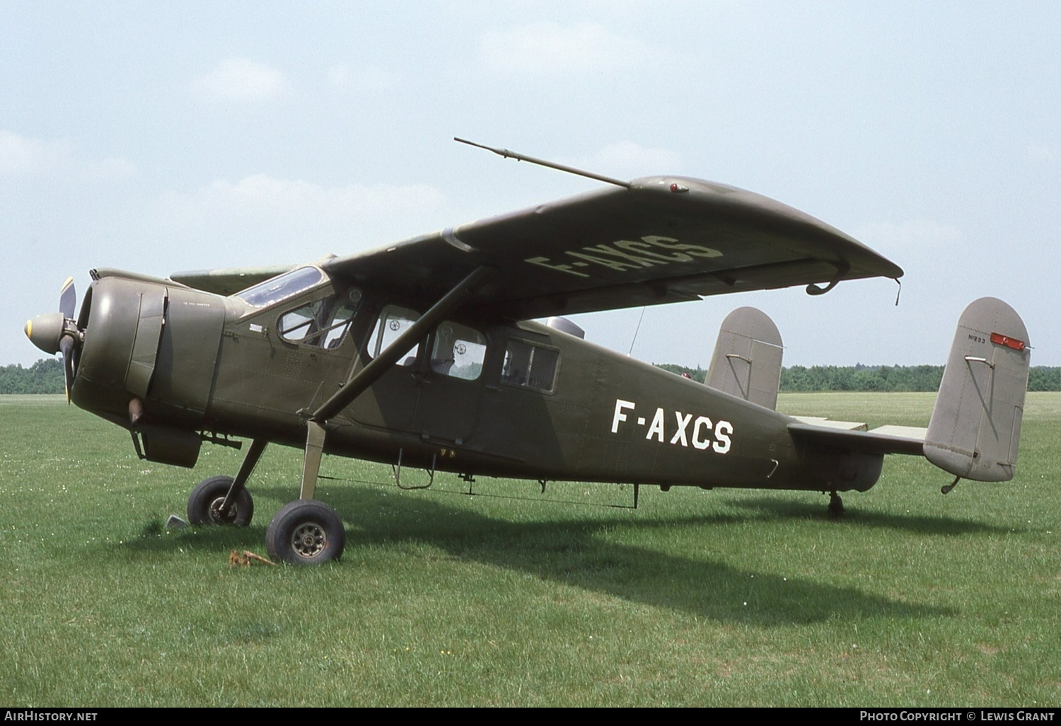Aircraft Photo of F-AXCS | Max Holste MH.1521M Broussard | AirHistory.net #462683