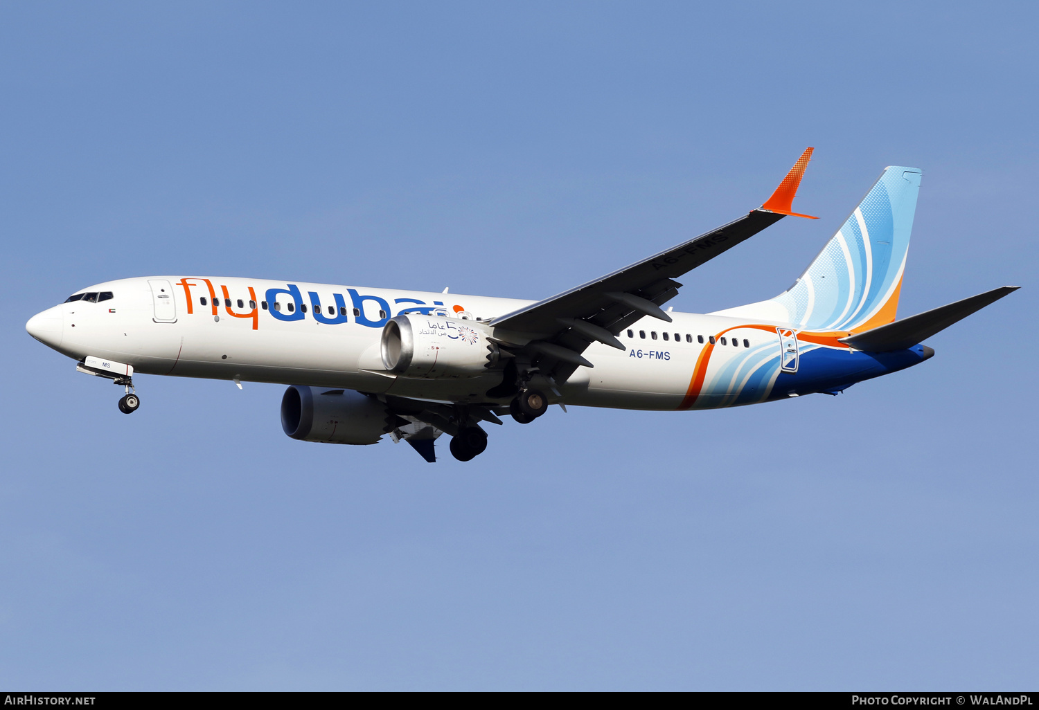 Aircraft Photo of A6-FMS | Boeing 737-8 Max 8 | Flydubai | AirHistory.net #462689