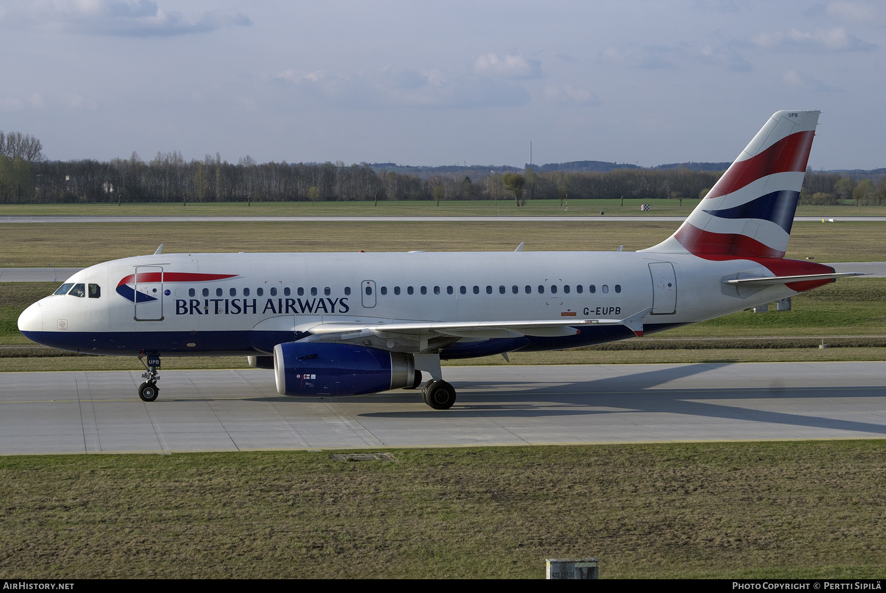 Aircraft Photo of G-EUPB | Airbus A319-131 | British Airways | AirHistory.net #462695