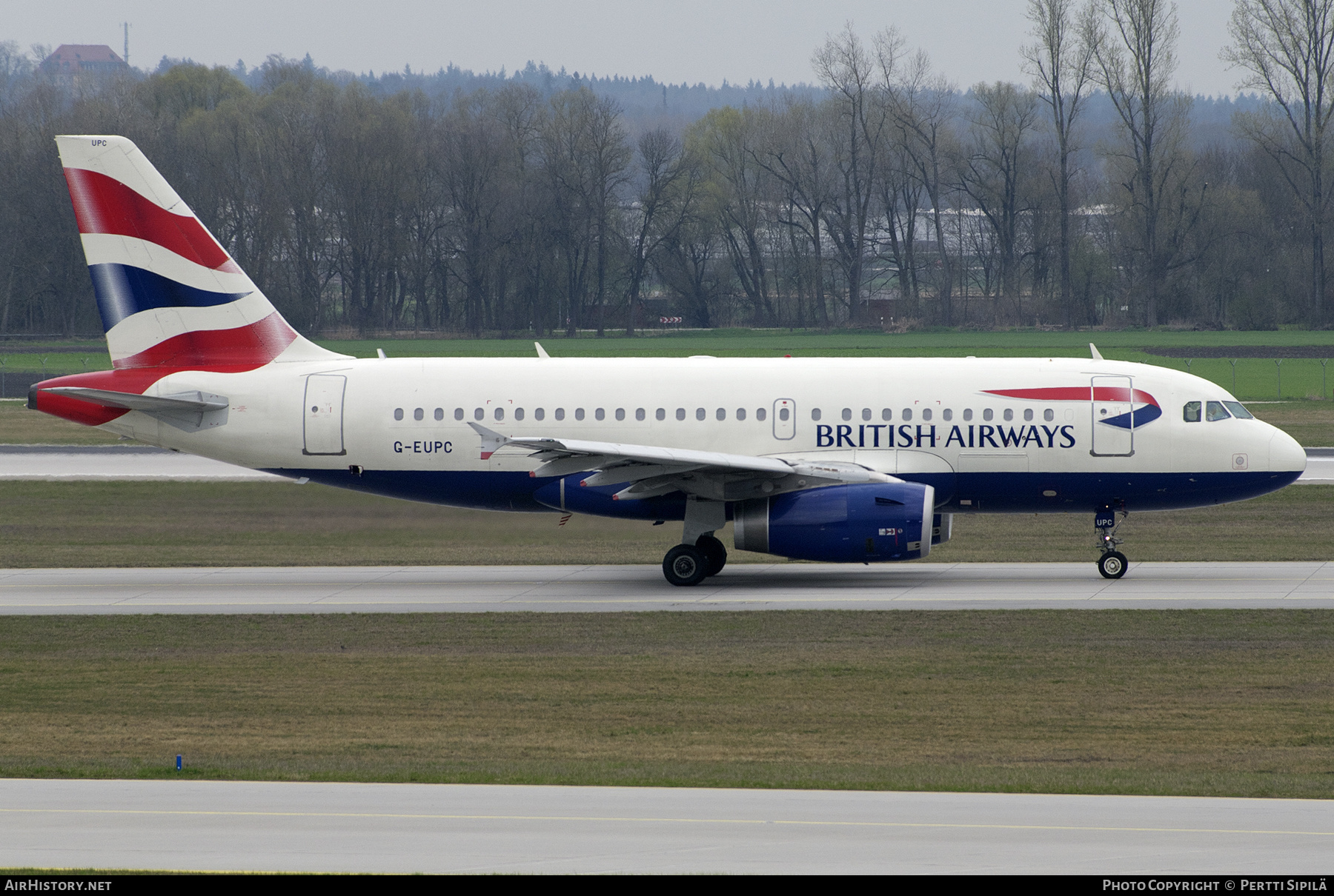 Aircraft Photo of G-EUPC | Airbus A319-131 | British Airways | AirHistory.net #462700